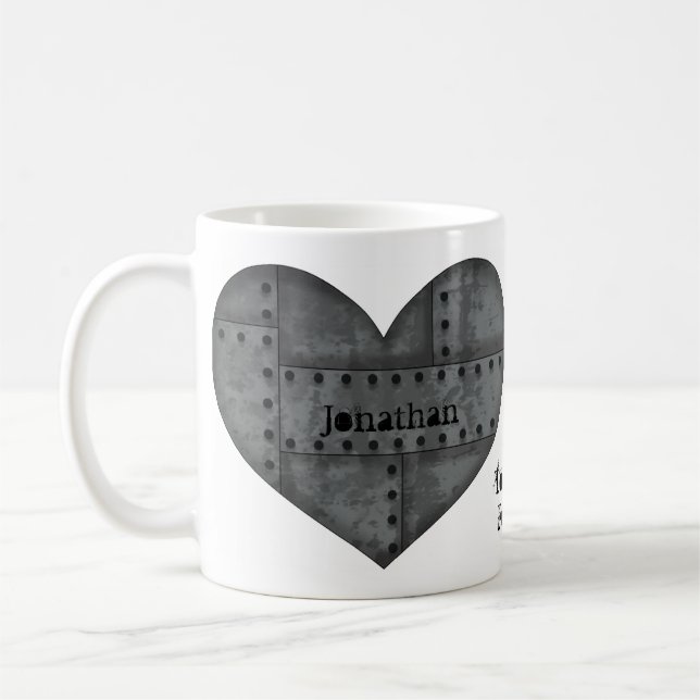 Mug Coeur de vapeur pour les amoureux (Gauche)