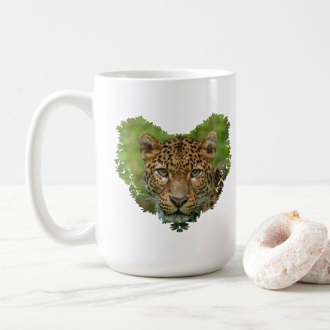 Mug Coeur d'intensité de Jaguar (Avec donut)
