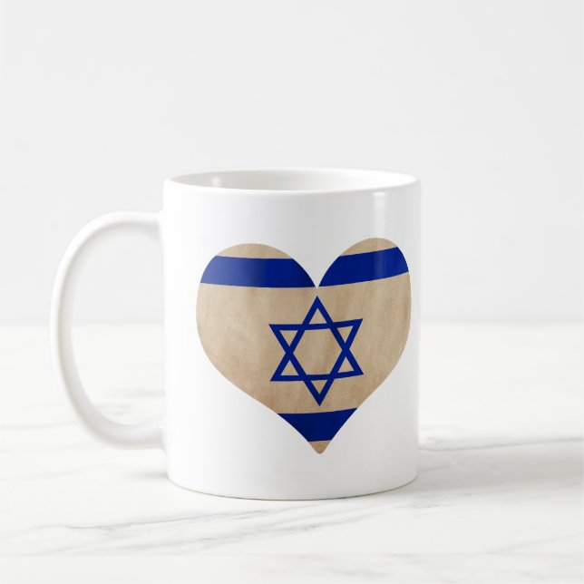 Mug Coeur d'Israël (Gauche)
