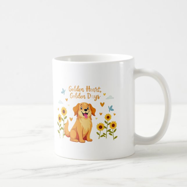 Mug Cœur d'Or, Jours Dorés (Droite)