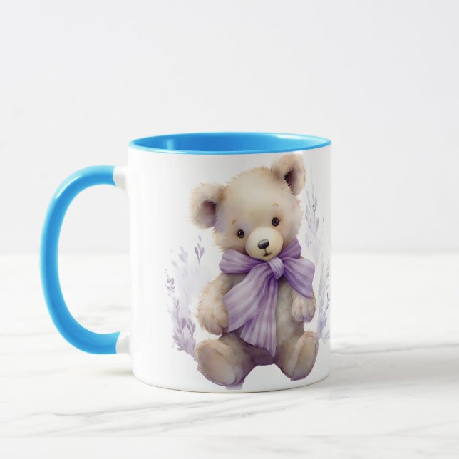 Mug Coeur doux Boug Ours - Design Ours mignon (Gauche)