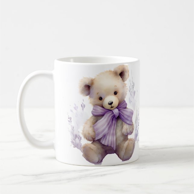 Mug Coeur doux Boug Ours - Design Ours mignon (Gauche)