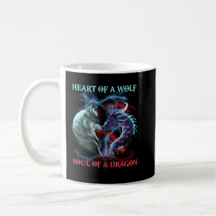 Mug Coeur d'une âme de loup de dragon
