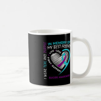 Mug Coeur En Mémoire Du Meilleur Ami Sensibilisation A
