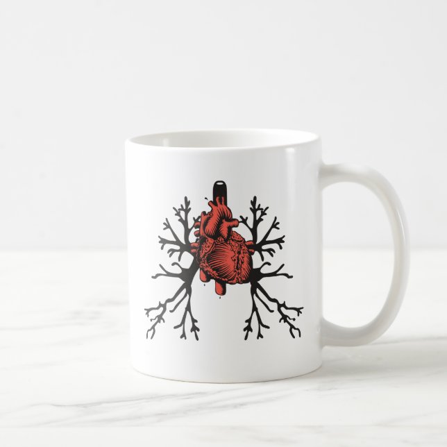 Mug Coeur et poumons (Droite)