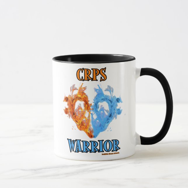 Mug Coeur/Flammes...CRPS (Droite)