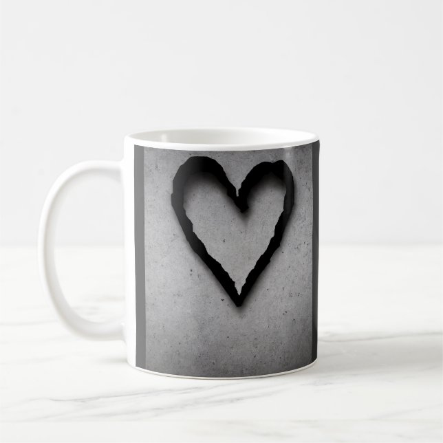 Mug Coeur gauche, no 01 (Gauche)