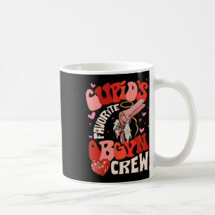 Mug Cœur Groovy Disco Cupidon Équipe Obgyn Favorite Va