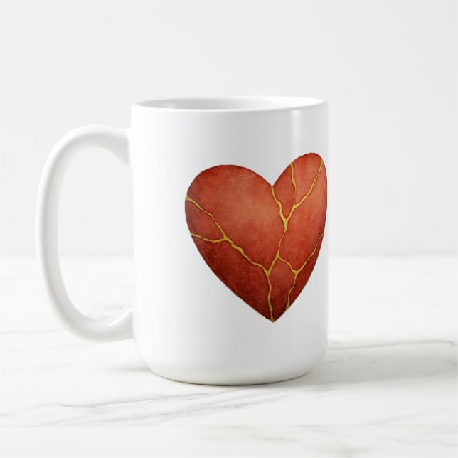 Mug Coeur Kintsugi (Gauche)