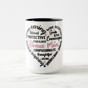 Mug Cœur Mignon/Maman Bonus