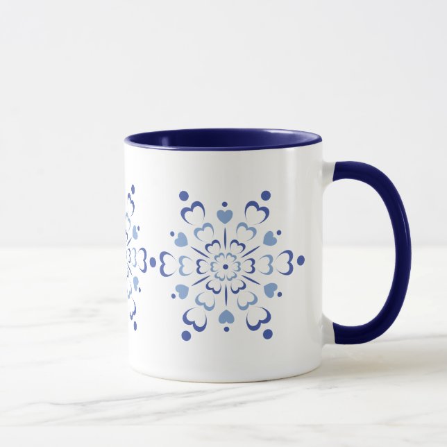 Mug Coeur neigeux (Droite)