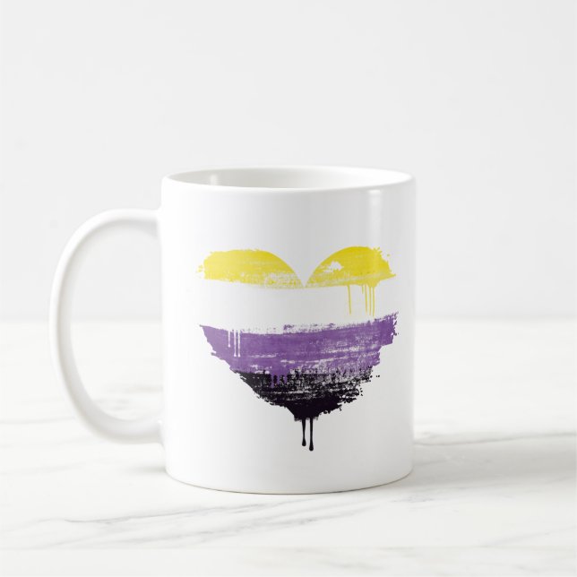 MUG COEUR NON BINAIRE (Gauche)
