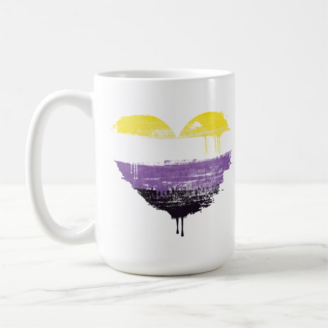 MUG COEUR NON BINAIRE (Gauche)