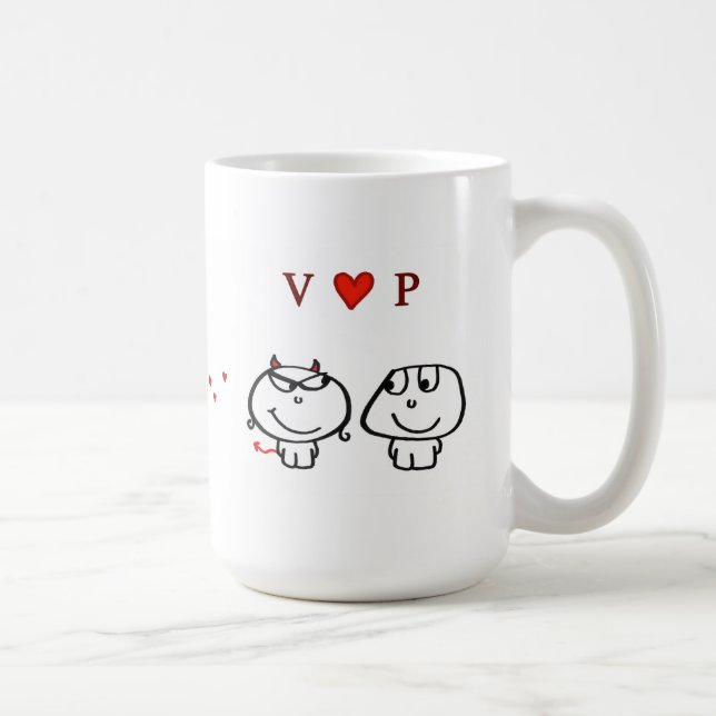 Mug "Coeur P de V " (Droite)