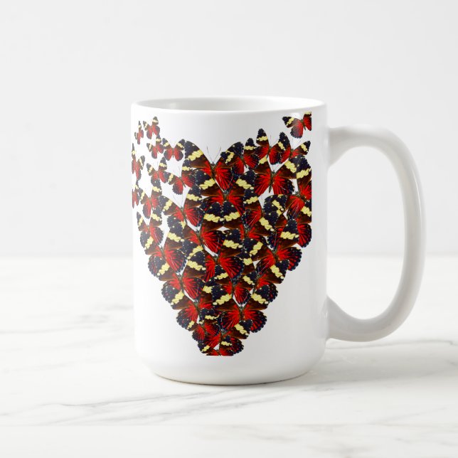 Mug Coeur papillon (Droite)