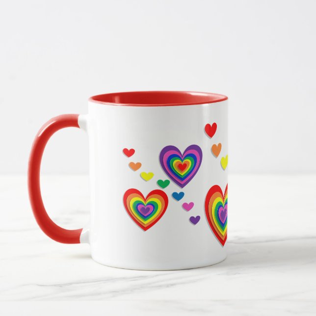 Mug Coeur personnalisé (Gauche)