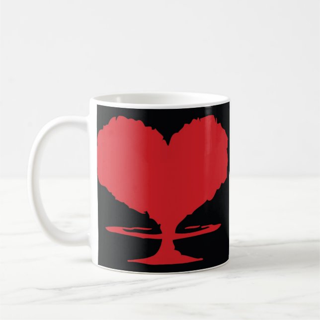 Mug Coeur radioactif (Gauche)