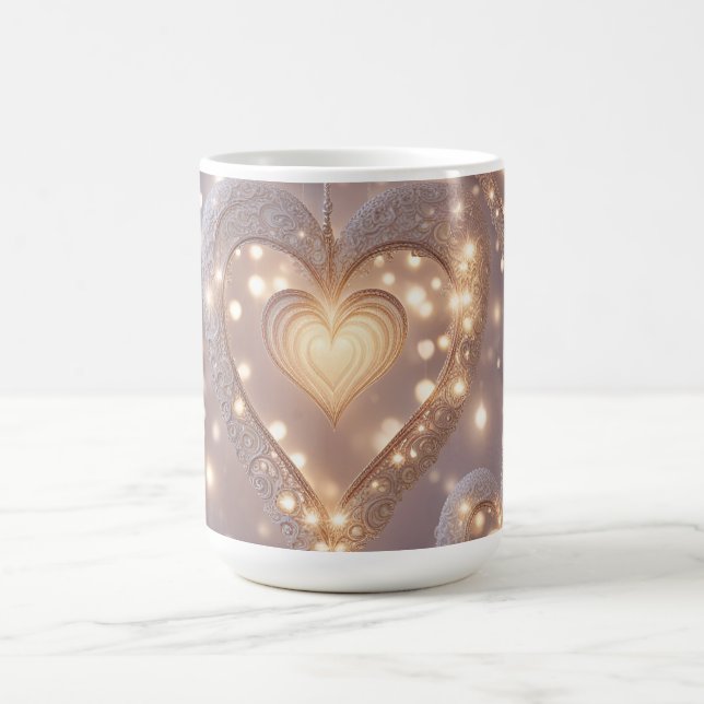Mug Coeur Rempli De Lumière (Centre)