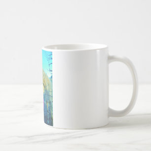 Mug Coeur rose et Cheval jaune