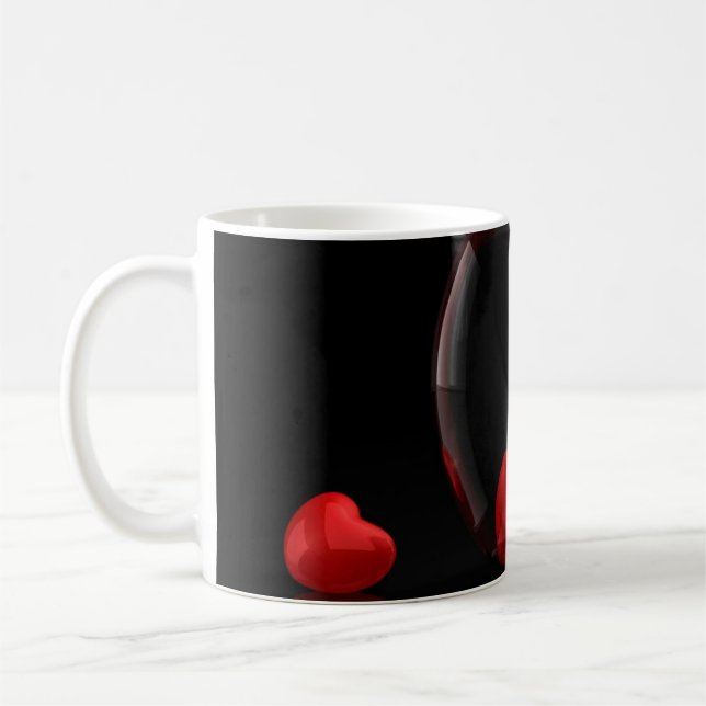 Mug Coeur rouge (Gauche)