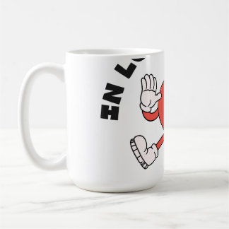 Mug coeur rouge