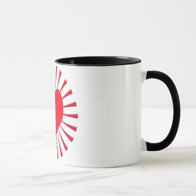 Mug Coeur rouge (Droite)