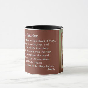 Mug Coeur sacré de l'offre quotidienne de Jésus