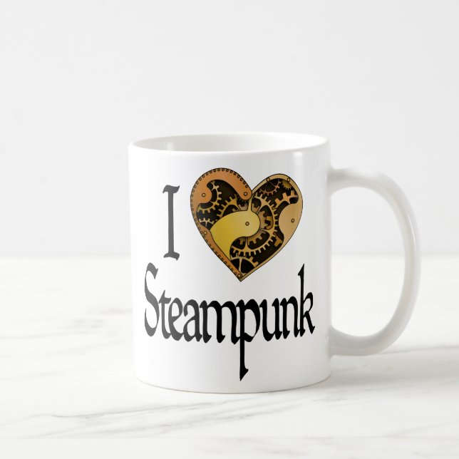 Mug Coeur Steampunk (Droite)