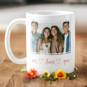 Mug Coeur - We Love You - Fête des Mères Photo