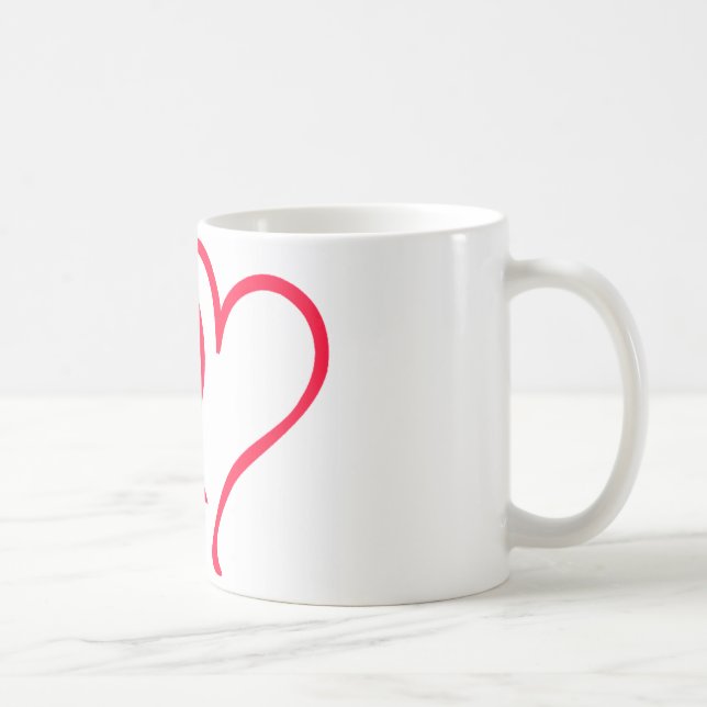 Mug coeurs (Droite)
