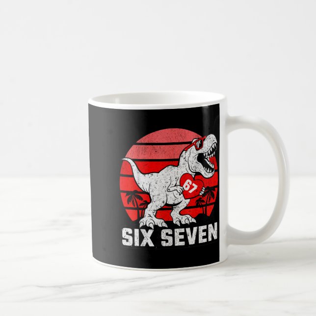 Mug Cœurs 67 Saint-Valentin 67 Meme Six Sept 6 7 T- (Droite)