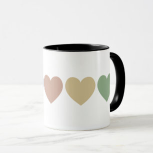 Mug Coeurs arc-en-ciel