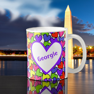 Mug Coeurs brillants