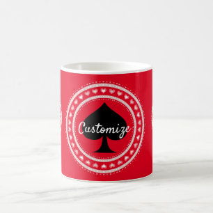 Mug Coeurs cercles pique noir Thunder_Cove 