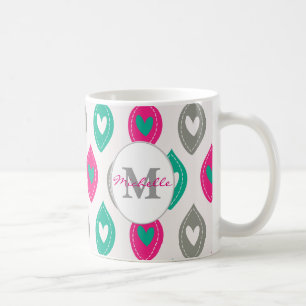 Mug Coeurs colorés Motif Personnalisé