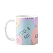 Coeurs de bonbons mignons Saint-Valentin