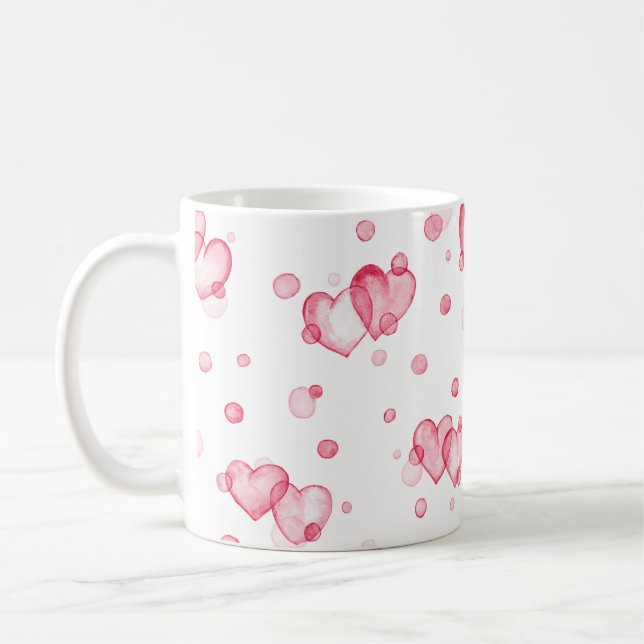 Mug Coeurs de bulle (Gauche)