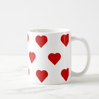 Mug Coeurs de polka