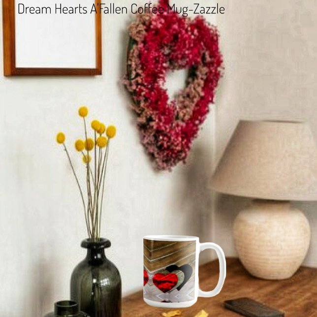 Mug Coeurs de rêve A' Fallen (Créateur téléchargé)