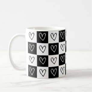 Mug Coeurs du tableau de bord