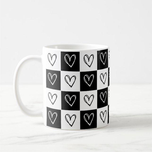 Mug Coeurs du tableau de bord (Gauche)