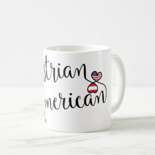 Mug Coeurs enmêlés autrichiens américains