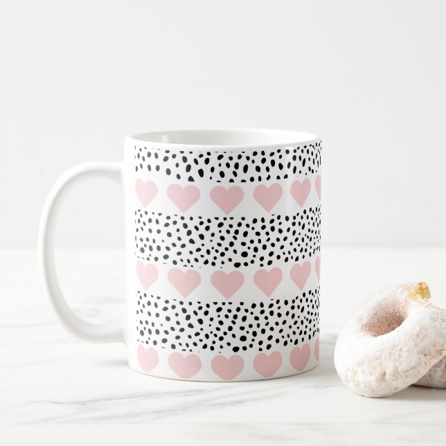 Mug Coeurs et chaos (Avec donut)