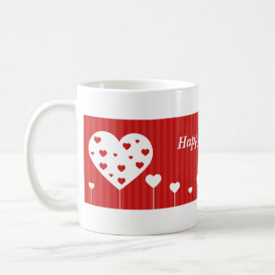 Mug Coeurs Heureuses Saintes-Valentin
