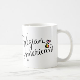 Mug Coeurs mêlés belges américains
