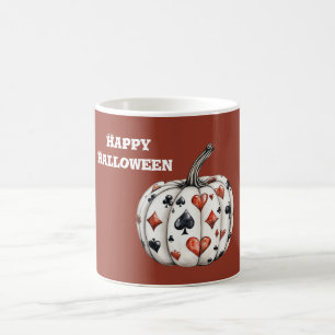 Mug Cœurs Piques Pompes Halloween Citrouille
