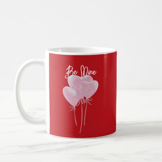 Mug Cœurs roses (Gauche)
