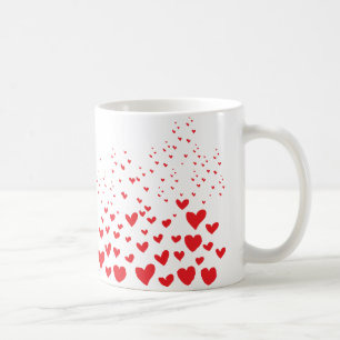 Mug Coeurs rouges