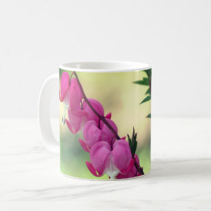 Mug Coeurs saignants roses Fleur Personnalisé