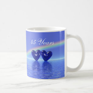 Mug Coeurs saphirs du 45e anniversaire